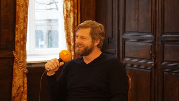 Henning Baum beim Interview