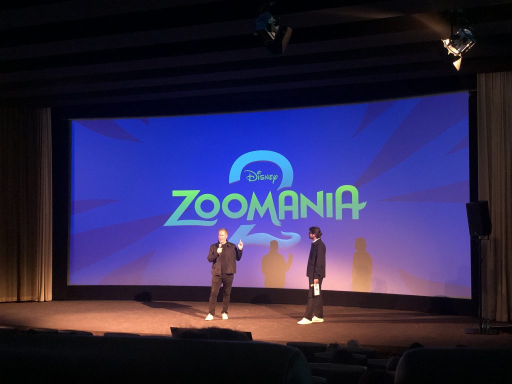 Jared Bush bei der B&uuml;hnenpr&auml;sentation