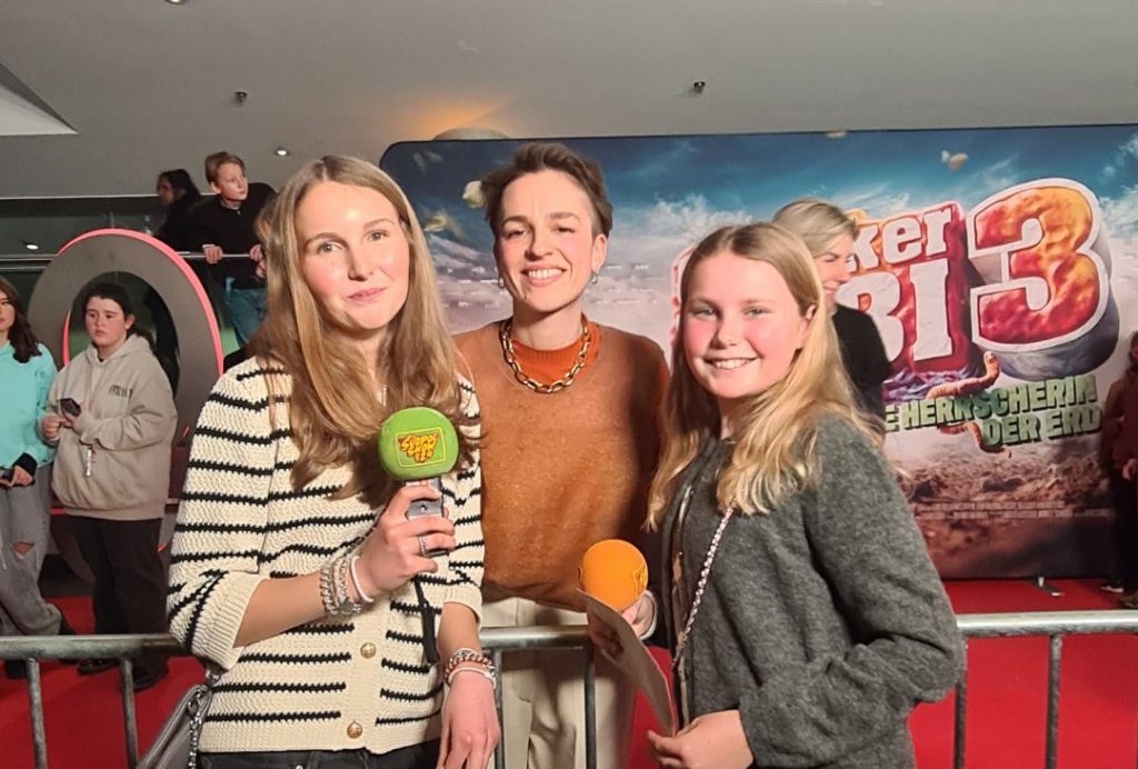 Mit Antonia Simm (Regisseurin) von Checker Tobi 3 - Heimliche Herrscherin der Erde