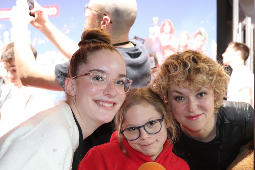 Mit Lisa Wagner (Frau M&uuml;ller-Riebensehl) von Bibi Blocksberg - Das gro&szlig;e Hexentreffen