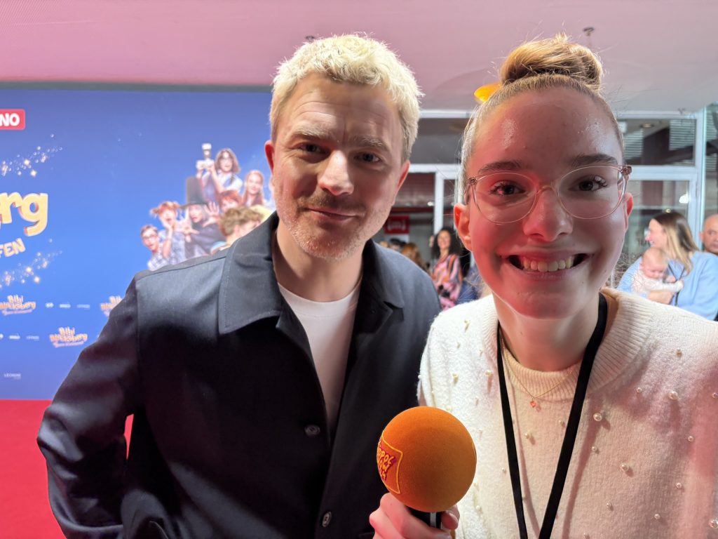 Mit Friedrich M&uuml;cke (Bernhard Blocksberg) aus Bibi Blocksberg - Das gro&szlig;e Hexentreffen