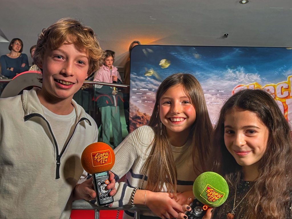 Mit Lilou Weerts ("Checkerin Marina" als Kind) von Checker Tobi 3 - Heimliche Herrscherin der Erde