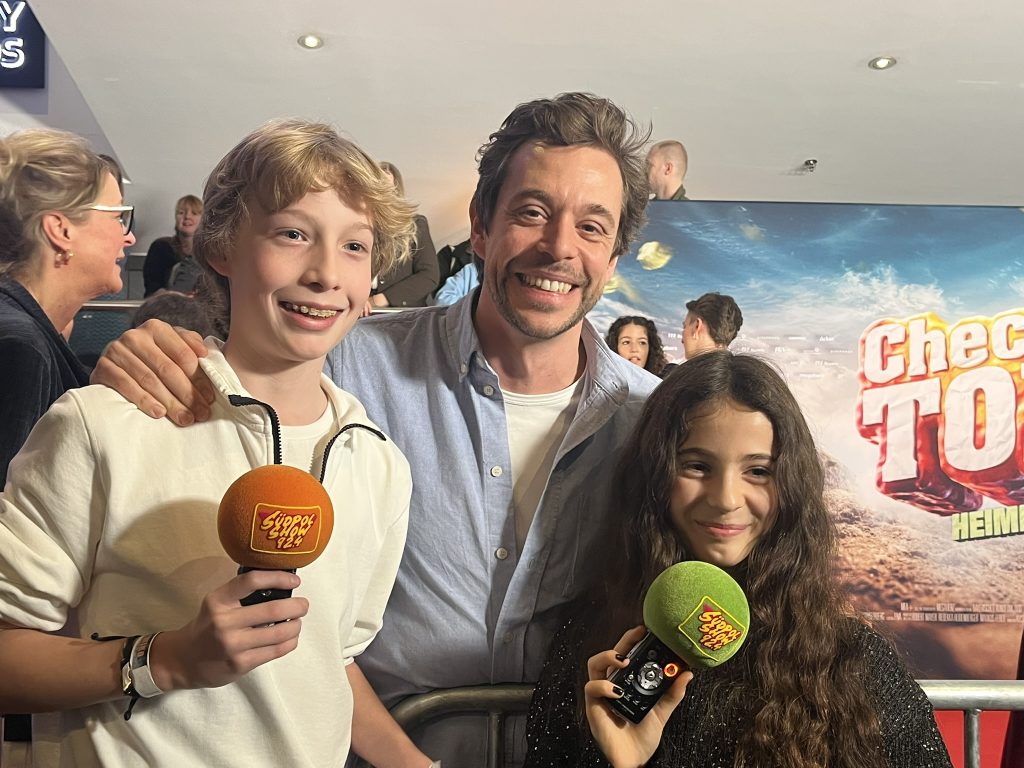 Mit Tobias Krell (Checker Tobi) von Checker Tobi 3 - Heimliche Herrscherin der Erde