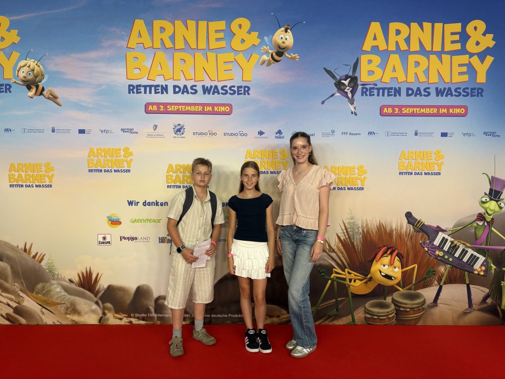 Reporterteam auf dem roten Teppich